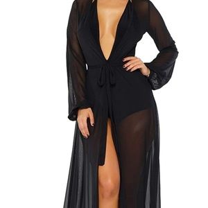 Sovoyontee Women's Black Swimsuit Cover Up